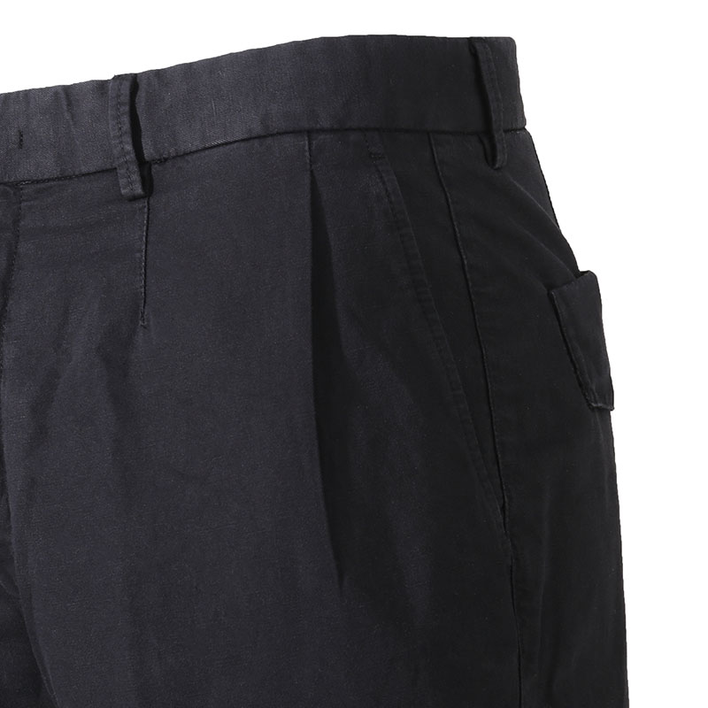 Sizing Zegna SS24 黑色直筒中腰休閒短褲 UDI37A-7TB05-K09