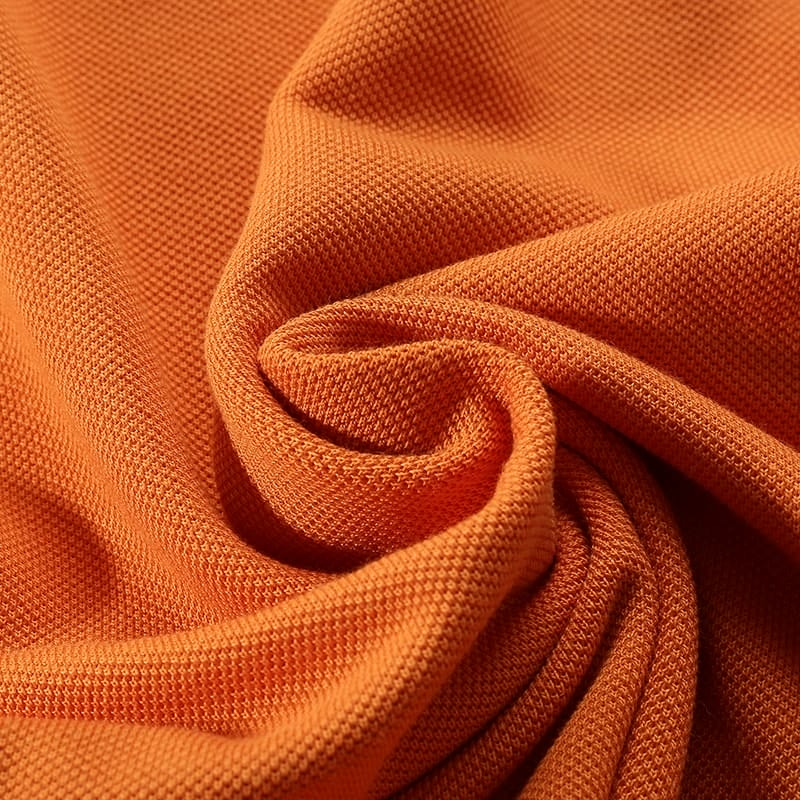 Shop Zegna SS24 明亮橙色短袖口袋POLO衫 UD392-A7D752-D05