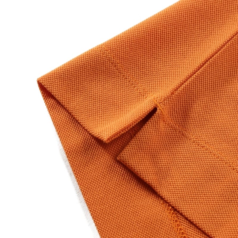 Purchase Zegna SS24 明亮橙色短袖口袋POLO衫 UD392-A7D752-D05