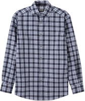 Zegna SS24 Checkered Print Single-Breasted Long Sleeve Shirt Multicolor UDX21-A7SRF5-126 Zegna SS24 Checkered Print Single-Breasted Long Sleeve Shirt Multicolor UDX21-A7SRF5-126