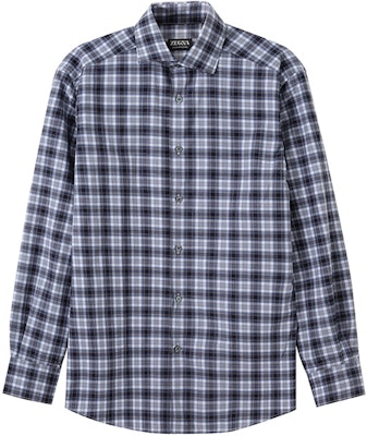 Zegna SS24 格紋印花單排扣長袖襯衫 多色 UDX21-A7SRF5-126 Order Zegna SS24 格紋印花單排扣長袖襯衫 多色 UDX21-A7SRF5-126