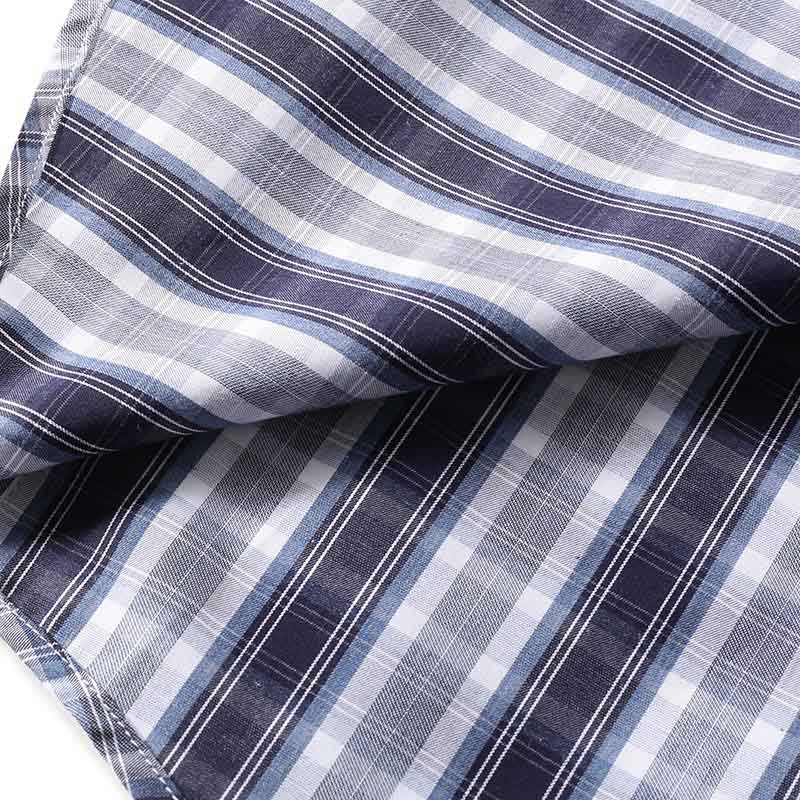 Shop Zegna SS24 格紋印花單排扣長袖襯衫 多色 UDX21-A7SRF5-126