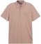 Buy Zegna SS24 Polo Lengan Pendek Warna Cinnamon Pink dengan Poket. UD392A-7D752-P04