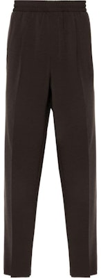 Zegna SS24 咖啡棕色寬鬆錐形彈性腰圍長褲 8ZF02-8A873G-CC2 Order Zegna SS24 咖啡棕色寬鬆錐形彈性腰圍長褲 8ZF02-8A873G-CC2