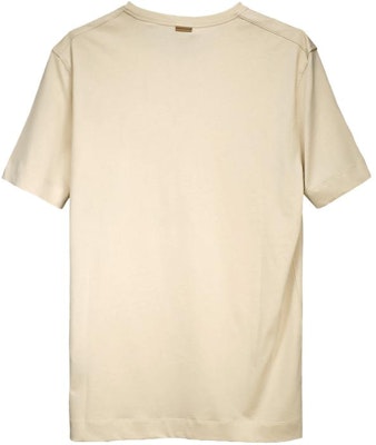 Zegna SS24 刺繡標誌淺米色短袖T恤。 UD360-A7D760-N03 Lookbook Zegna SS24 刺繡標誌淺米色短袖T恤。 UD360-A7D760-N03