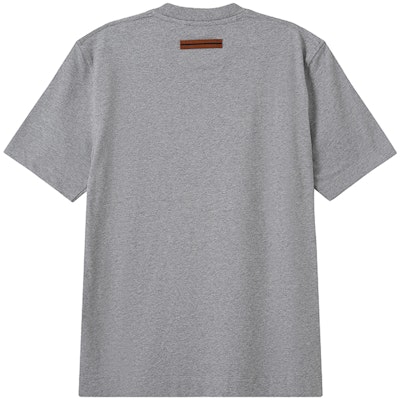 Zegna SS24 灰色標誌圖案印花圓領T恤 UD364-A7D777-K95 Lookbook Zegna SS24 灰色標誌圖案印花圓領T恤 UD364-A7D777-K95