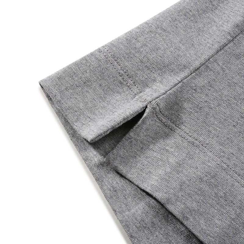 Sizing Zegna SS24 灰色標誌圖案印花圓領T恤 UD364-A7D777-K95