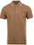 Buy Zegna SS24 Kemeja Polo L/K Coklat Muda dengan Corak Logo. UD358-A7D746-N04