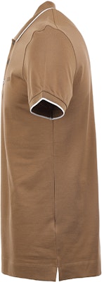 Zegna SS24 Kemeja Polo L/K Coklat Muda dengan Corak Logo. UD358-A7D746-N04 Shop Zegna SS24 Kemeja Polo L/K Coklat Muda dengan Corak Logo. UD358-A7D746-N04