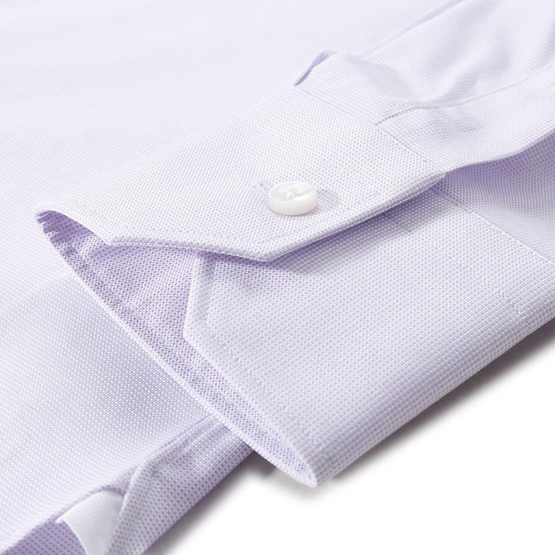 Purchase Zegna SS24 淡紫色休閒長袖襯衫 單排扣 經典設計 70162-3A79MS-0JI