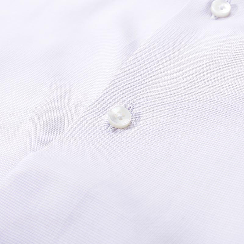 Sizing Zegna SS24 淡紫色休閒長袖襯衫 單排扣 經典設計 70162-3A79MS-0JI