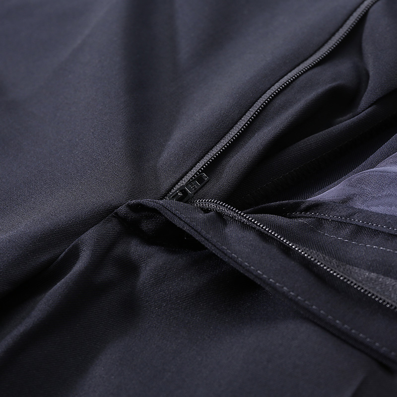 Purchase Zegna SS24 海軍藍中腰直筒西裝褲。 7ZF06-1A77FN-AC2