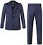Buy Zegna SS24 Traje Azul Marino de Dos Piezas con Pantalones Plisados. 71770-0A7281-CGA