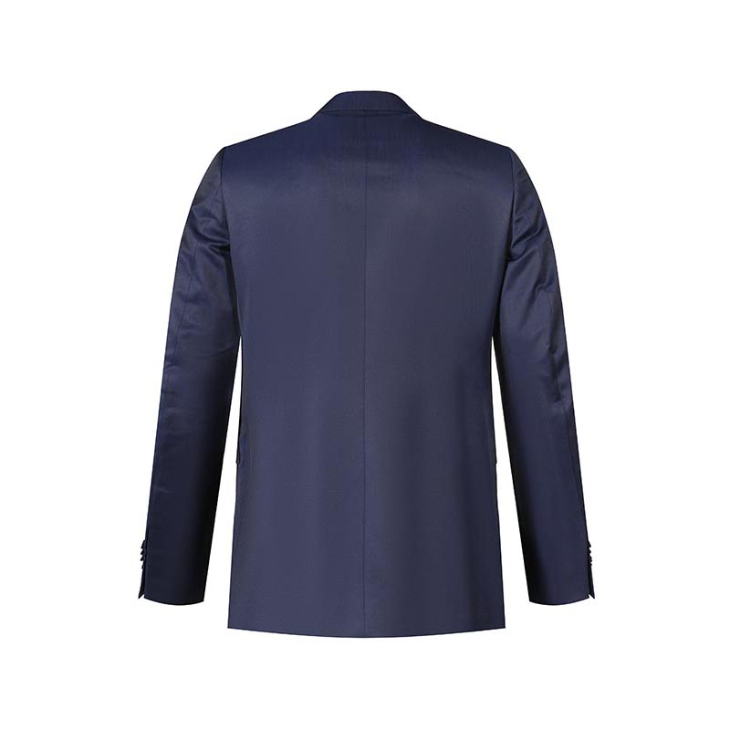 Shop Zegna SS24 Traje Azul Marino de Dos Piezas con Pantalones Plisados. 71770-0A7281-CGA