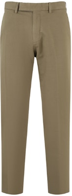 Zegna SS24 橄欖綠中腰拉鍊休閒長褲 UDI37A-7TN10-V03 Buy Zegna SS24 橄欖綠中腰拉鍊休閒長褲 UDI37A-7TN10-V03