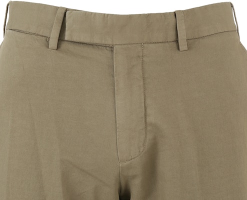 Zegna SS24 橄欖綠中腰拉鍊休閒長褲 UDI37A-7TN10-V03 Purchase Zegna SS24 橄欖綠中腰拉鍊休閒長褲 UDI37A-7TN10-V03