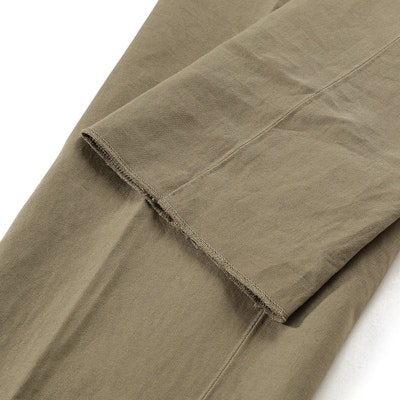 Zegna SS24 橄欖綠中腰拉鍊休閒長褲 UDI37A-7TN10-V03 Details for Zegna SS24 橄欖綠中腰拉鍊休閒長褲 UDI37A-7TN10-V03