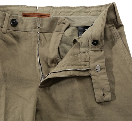 Zegna SS24 橄欖綠中腰拉鍊休閒長褲 UDI37A-7TN10-V03 Sizing Zegna SS24 橄欖綠中腰拉鍊休閒長褲 UDI37A-7TN10-V03