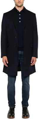 Zegna SS24 牛津藍修身單排扣中長版大衣 89870-6A84GJ Lookbook Zegna SS24 牛津藍修身單排扣中長版大衣 89870-6A84GJ