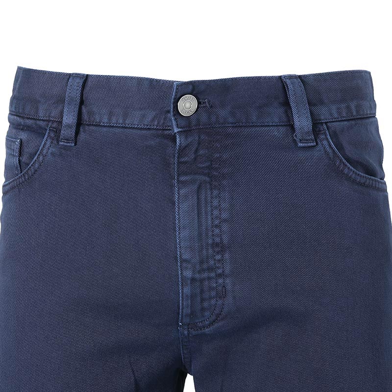 Purchase Zegna SS24 修身中腰深藍休閒牛仔褲 UDI45-A7CITYX-B08