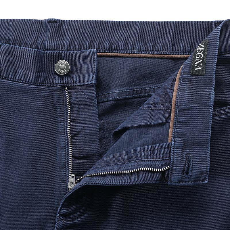 Details for Zegna SS24 修身中腰深藍休閒牛仔褲 UDI45-A7CITYX-B08