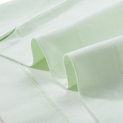 Zegna SS24 修身版淡綠色刺繡標誌短袖POLO衫. UD358A-7D746-V02 Sizing Zegna SS24 修身版淡綠色刺繡標誌短袖POLO衫. UD358A-7D746-V02