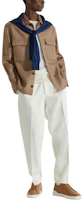 Purchase Zegna SS24 米色長袖紐扣襯衫. UDV60A7-SOT10-N04