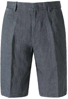 Zegna SS24 黑/灰色拉鍊口袋純色休閒短褲 UDI32A-7TB05-K09 Order Zegna SS24 黑/灰色拉鍊口袋純色休閒短褲 UDI32A-7TB05-K09