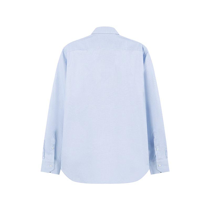 Lookbook Zegna SS24 純色藍色長袖襯衫 70162-2A79MS-0JI