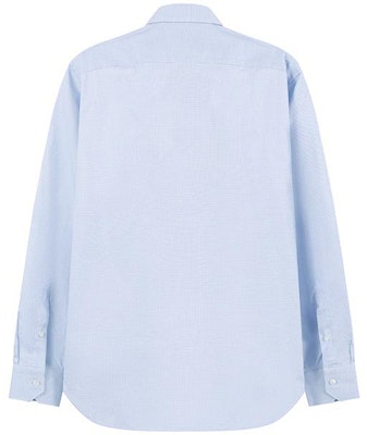 Zegna SS24 純色藍色長袖襯衫 70162-2A79MS-0JI Lookbook Zegna SS24 純色藍色長袖襯衫 70162-2A79MS-0JI