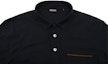 Purchase Zegna SS24 條紋細節與胸袋設計長袖純色 Polo 衫 UD392A7D757B09