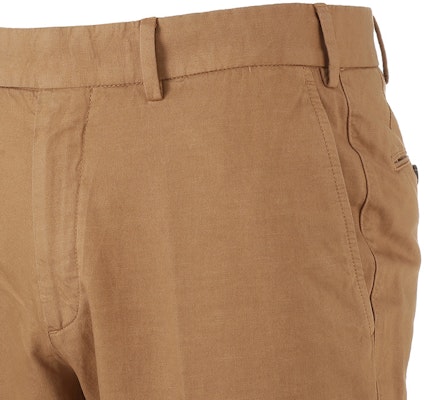 Zegna SS24 卡其色拉鍊口袋純色百褶休閒褲。 UDI37A-7TN10-N04 Sizing Zegna SS24 卡其色拉鍊口袋純色百褶休閒褲。 UDI37A-7TN10-N04