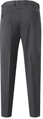 Zegna SS24 煤灰色綁褶拉鍊休閒西裝褲。 7ZF06-3A77FN-AC2 Lookbook Zegna SS24 煤灰色綁褶拉鍊休閒西裝褲。 7ZF06-3A77FN-AC2