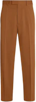 Zegna SS24 Solid Pleated Zip Straight Casual Pants Deep Leaf Green UDI04A7-TP45-N05 Zegna SS24 Solid Pleated Zip Straight Casual Pants Deep Leaf Green UDI04A7-TP45-N05