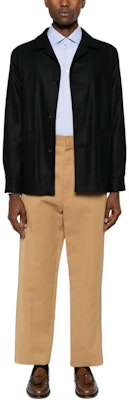 Zegna SS24 單排扣黑色長袖西裝外套 854C0-0A81DH-AQ0 Lookbook Zegna SS24 單排扣黑色長袖西裝外套 854C0-0A81DH-AQ0