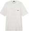 Buy Zegna SS24 條紋圓領短袖T恤 - 螢光白色 UDC9XA7-C10-N00