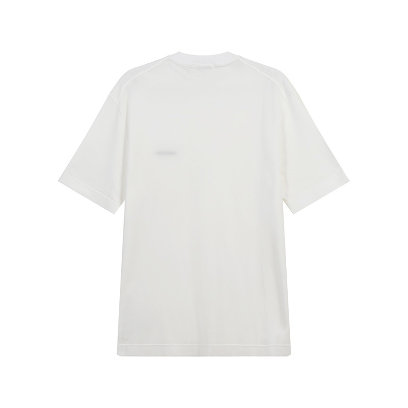 Lookbook Zegna SS24 條紋圓領短袖T恤 - 螢光白色 UDC9XA7-C10-N00