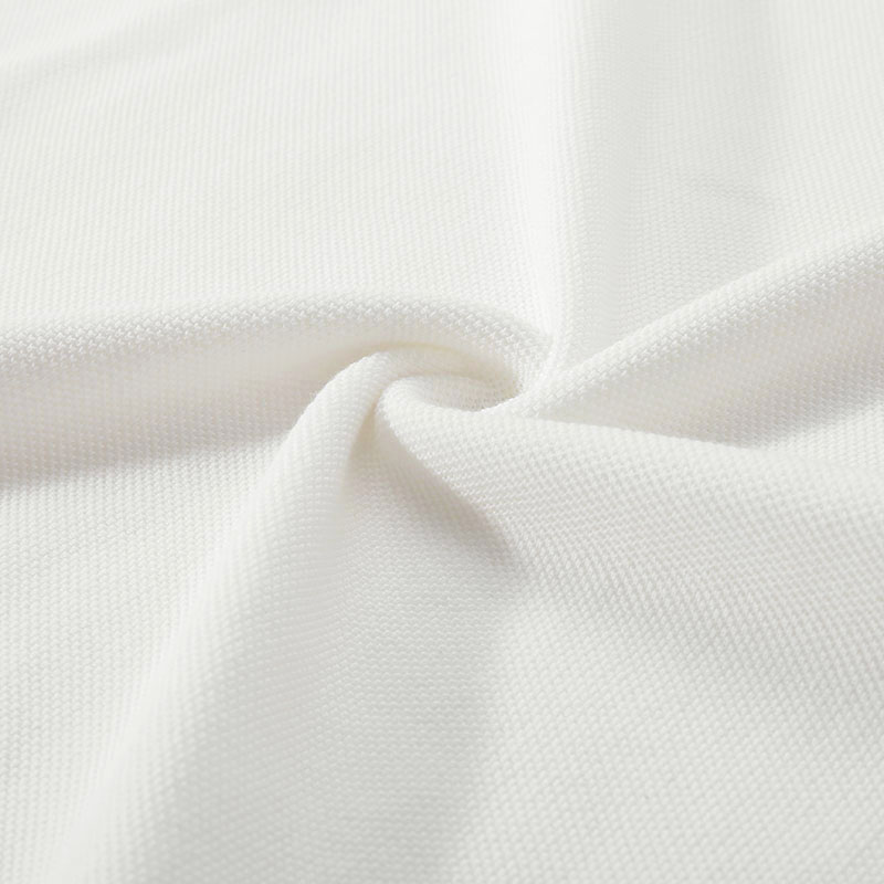 Details for Zegna SS24 條紋圓領短袖T恤 - 螢光白色 UDC9XA7-C10-N00