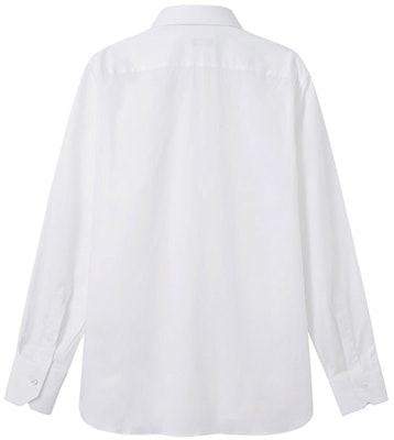 Zegna SS24 白色休閒長袖純色襯衫 70135-0A79MS-0JI Lookbook Zegna SS24 白色休閒長袖純色襯衫 70135-0A79MS-0JI