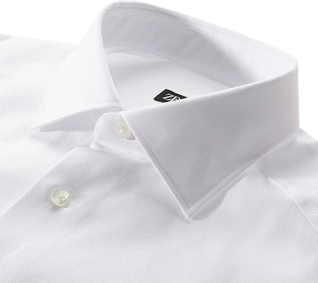 杰尼亚 SS24 白色纯色长袖纽扣衬衫 70390-1A79MS-0JI Details for 杰尼亚 SS24 白色纯色长袖纽扣衬衫 70390-1A79MS-0JI