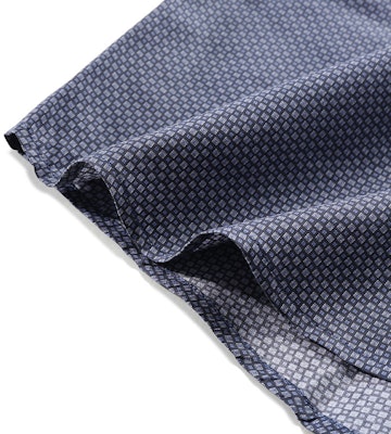 Zegna SS24 格紋印花長袖襯衫 海軍藍 UCX05-A6SRF5-612 Sizing Zegna SS24 格紋印花長袖襯衫 海軍藍 UCX05-A6SRF5-612