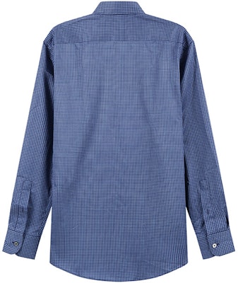 Zegna SS24 幾何印花海軍藍單排扣長袖襯衫 男士 UDX06-A7SRF5-802 Lookbook Zegna SS24 幾何印花海軍藍單排扣長袖襯衫 男士 UDX06-A7SRF5-802