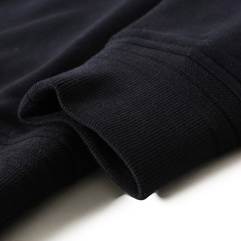 Details for Zegna SS24 黑色長袖圓領印花衛衣。 UD522-A7D872-K09