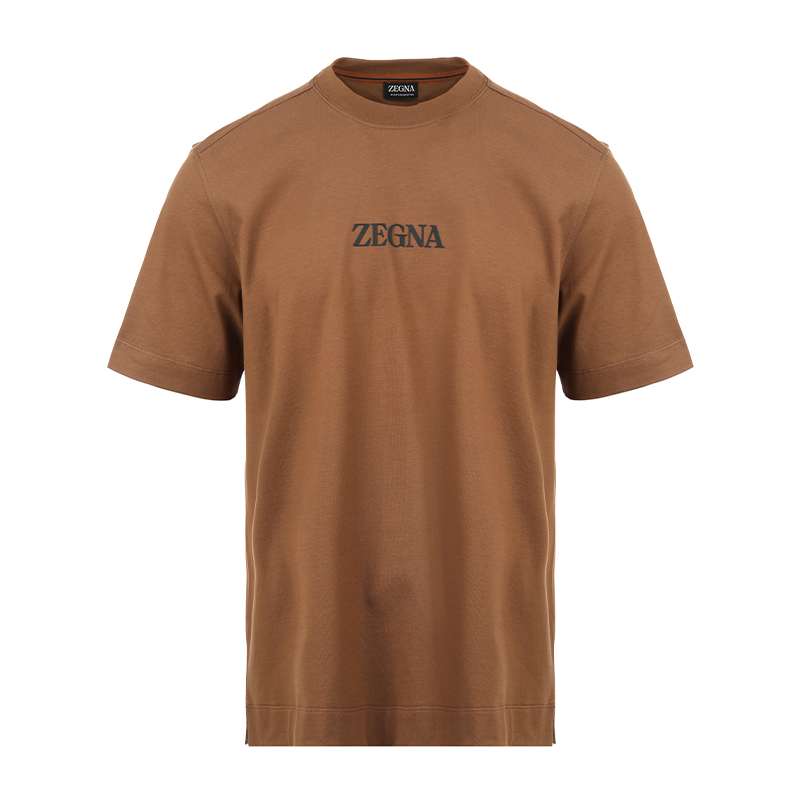 Sizing Zegna 男裝 SS24 標誌印花短袖圓領 T-Shirt UD364A7D777A05