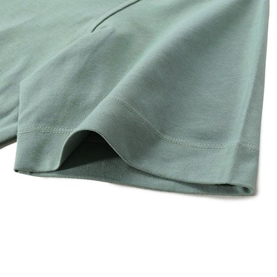 Zegna SS24 Logo印花男士圓領T恤 淺綠色 UD364-A7D777-V04 Details for Zegna SS24 Logo印花男士圓領T恤 淺綠色 UD364-A7D777-V04