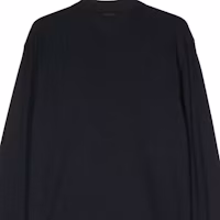 Details for Zegna SS24 男士午夜藍側開衩長袖Polo衫 UE381-A8E748-B09