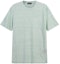 Buy Zegna SS24 男款薄荷綠短袖圓領T恤。 UD323A-7D779-V04