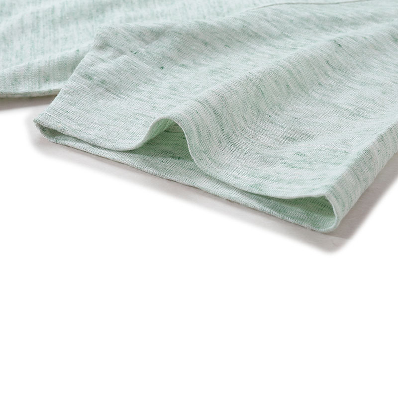 Details for Zegna SS24 男款薄荷綠短袖圓領T恤。 UD323A-7D779-V04