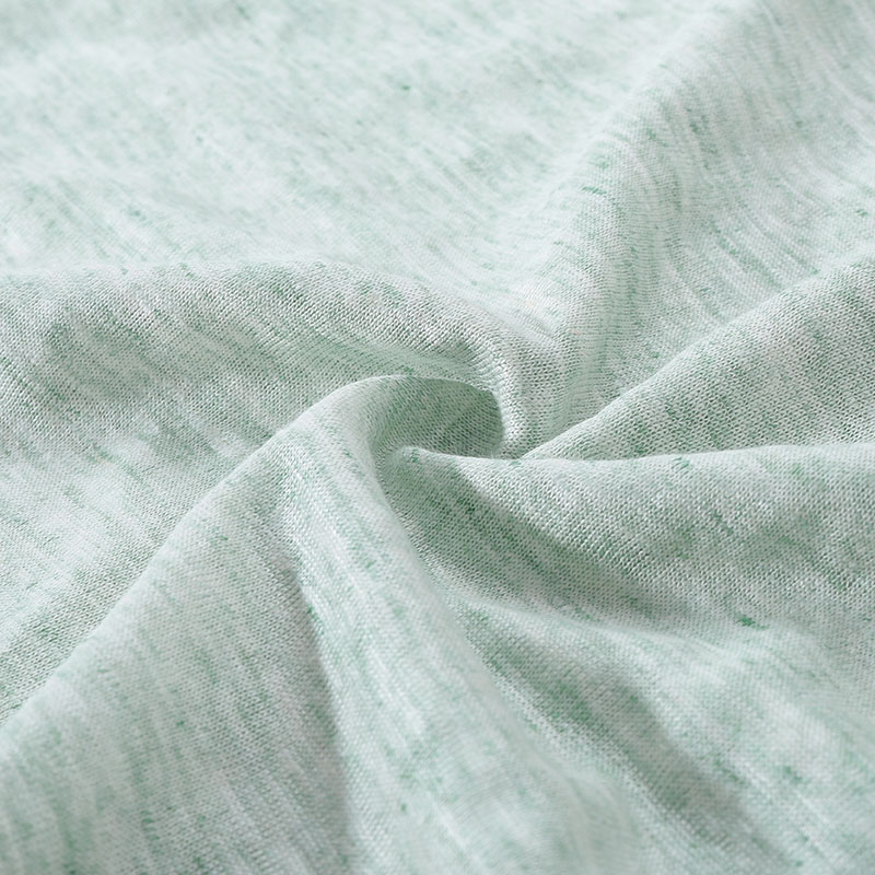 Sizing Zegna SS24 男款薄荷綠短袖圓領T恤。 UD323A-7D779-V04