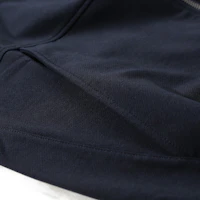 Purchase Zegna 男士海軍藍棉質拉鍊連帽外套 SS24 系列. UD553-A7D859-B09